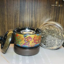 Lư xông điện trầm hương hình rồng đẹp