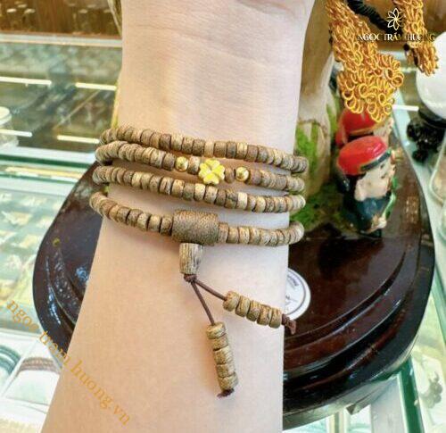 Chuỗi trầm nút Cam tại Ngọc Trầm Hương