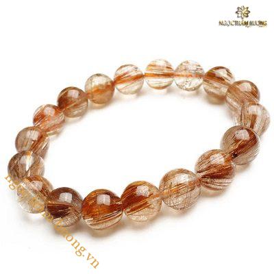 Vòng tay Thạch anh tóc nâu