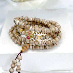 Vòng trầm hương từ thiên nhiên - Ngọc Trầm Hương Chuỗi trầm Tốc chỉ dầu 4 li 216 hạt tự nhiên Việt Nam (2)