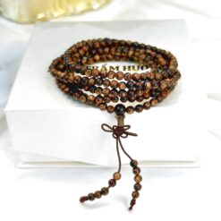 Chuỗi trầm sánh tròn 4 li 216 hạt