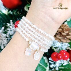 Chuỗi đeo tay Đá mặt trăng mix
