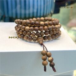 Vòng trầm hương từ thiên nhiên - Ngọc Trầm Hương SP001929 Chuỗi trầm tốc kiến VN tự nhiên vip (1)