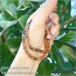 Chuỗi thạch anh tóc tam tài 6 li quấn 2 vòng (3)