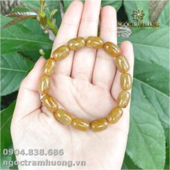 Vòng lu thống thạch anh tóc vàng